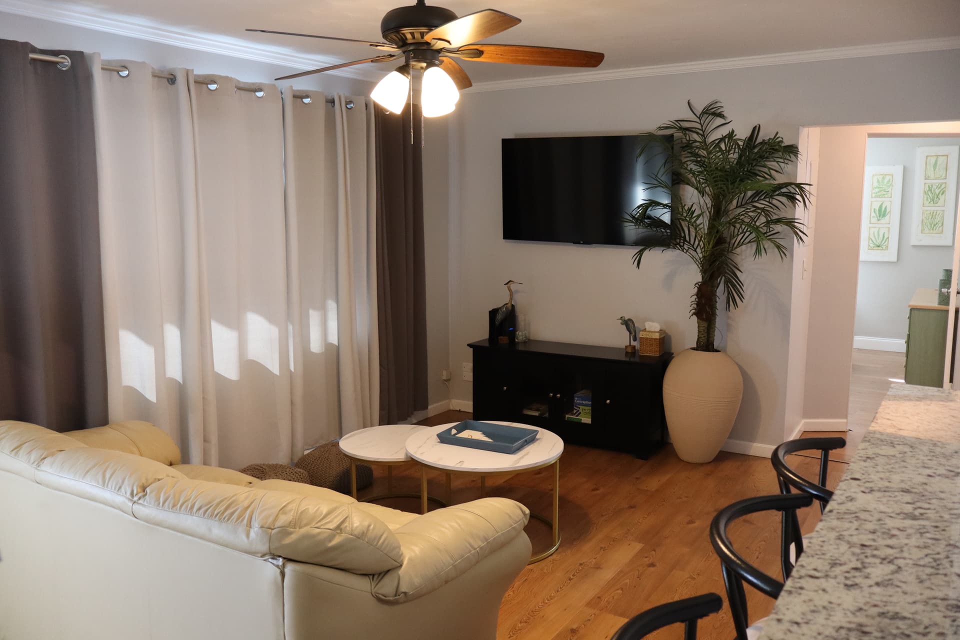 Blue Oasis living area