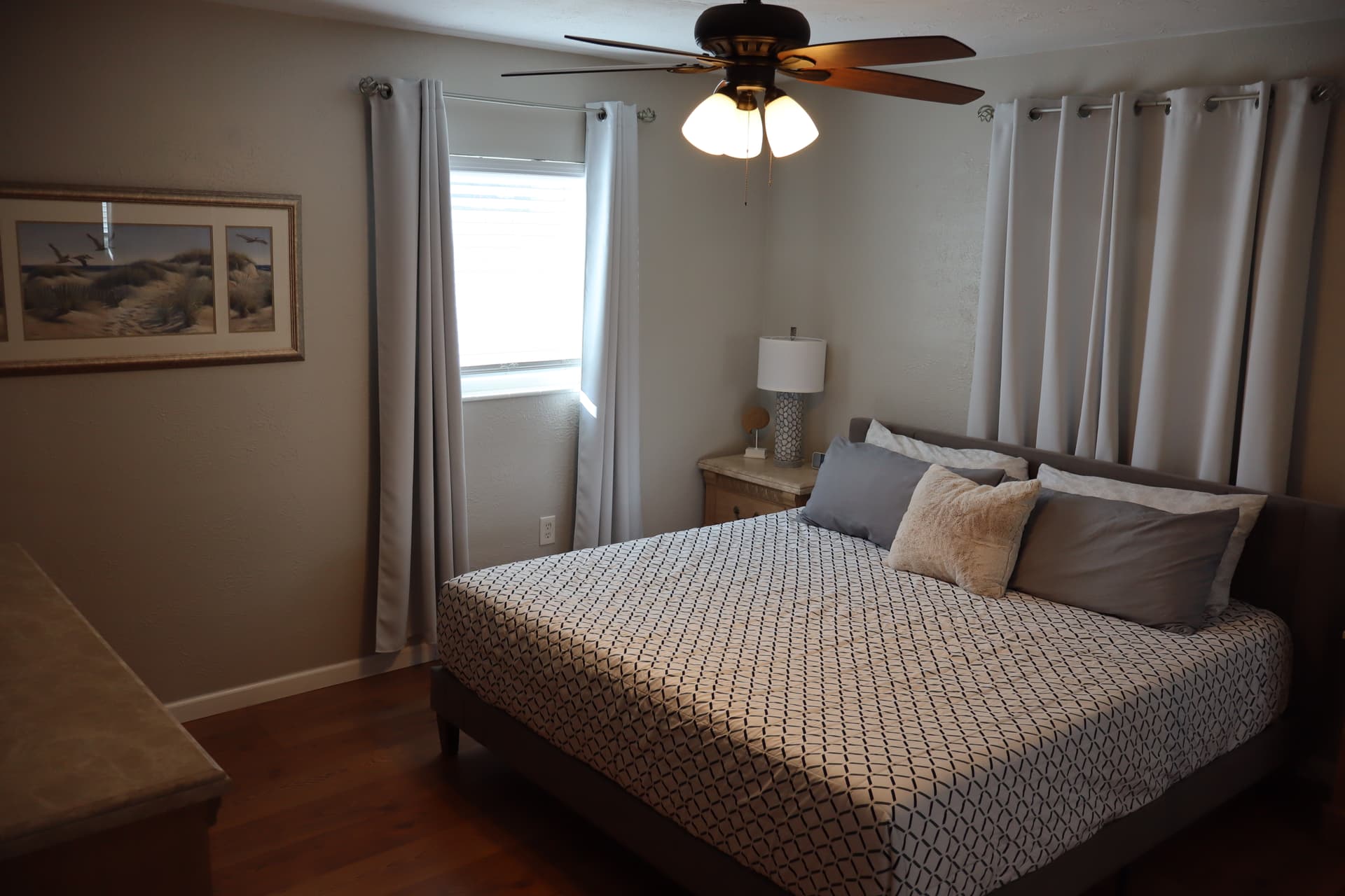 Blue Oasis bedroom